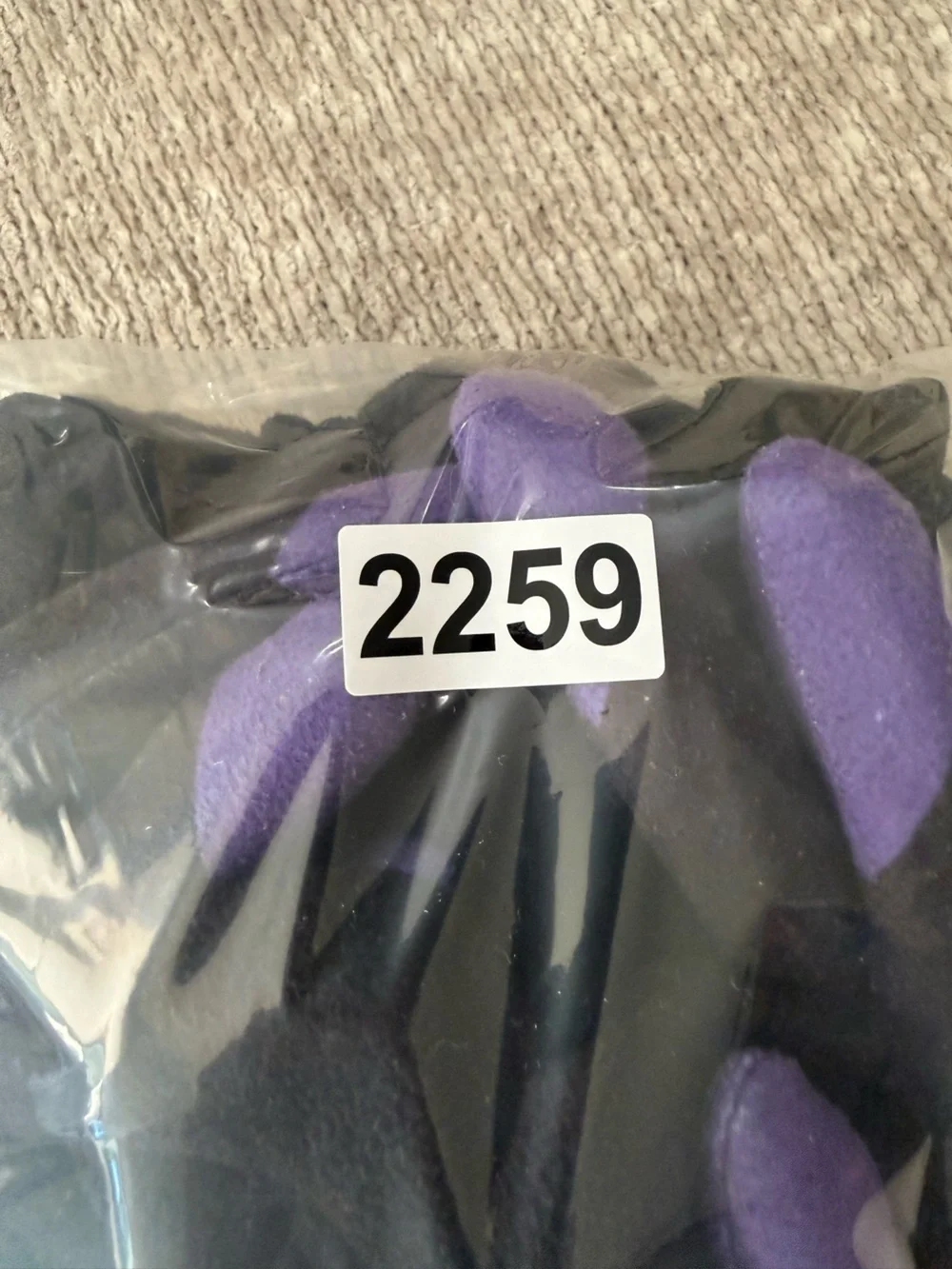 Primark Baby Spider Halloween Costume 0-6 Months Black Purple Hooded Outfit